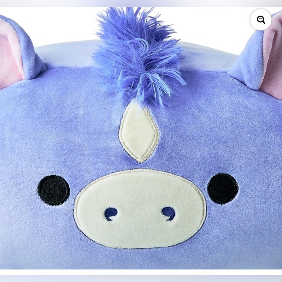Squishmallows Stackables 9 Inch Height Meadow the Purple Horse with Fuzzy Mane - Picture 3 of 5